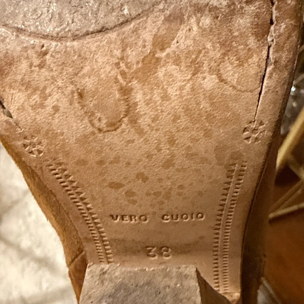 Golden Goose Brown Suede Heeled Boots - Picture 7 of 10
